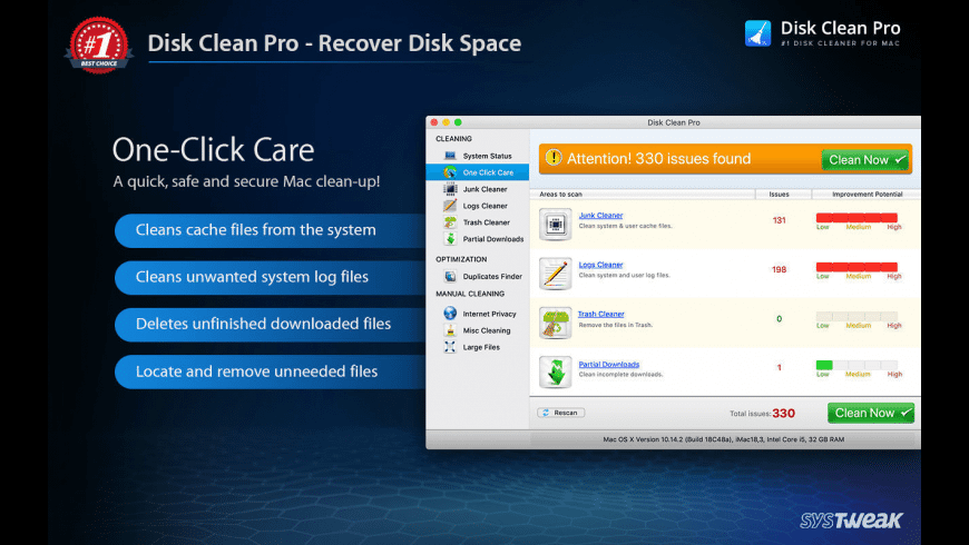 is disk cleaner legit mac